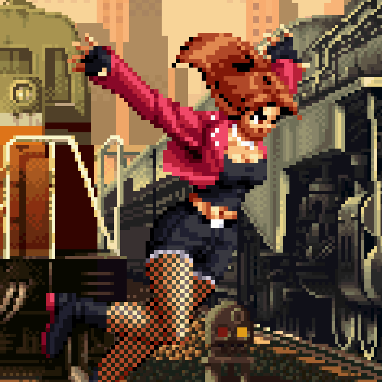 Aoi Kusanagi Jump - Pixel Vixen #88