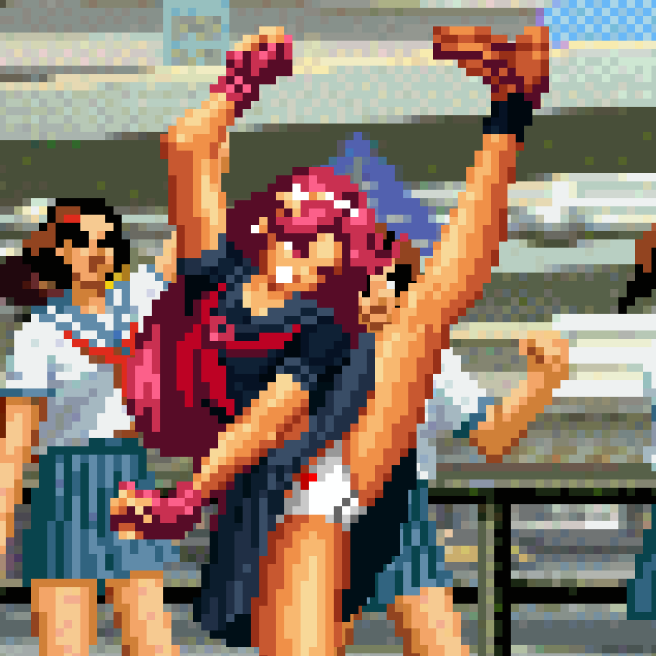 Athena Hop Kick - Pixel Vixen #82