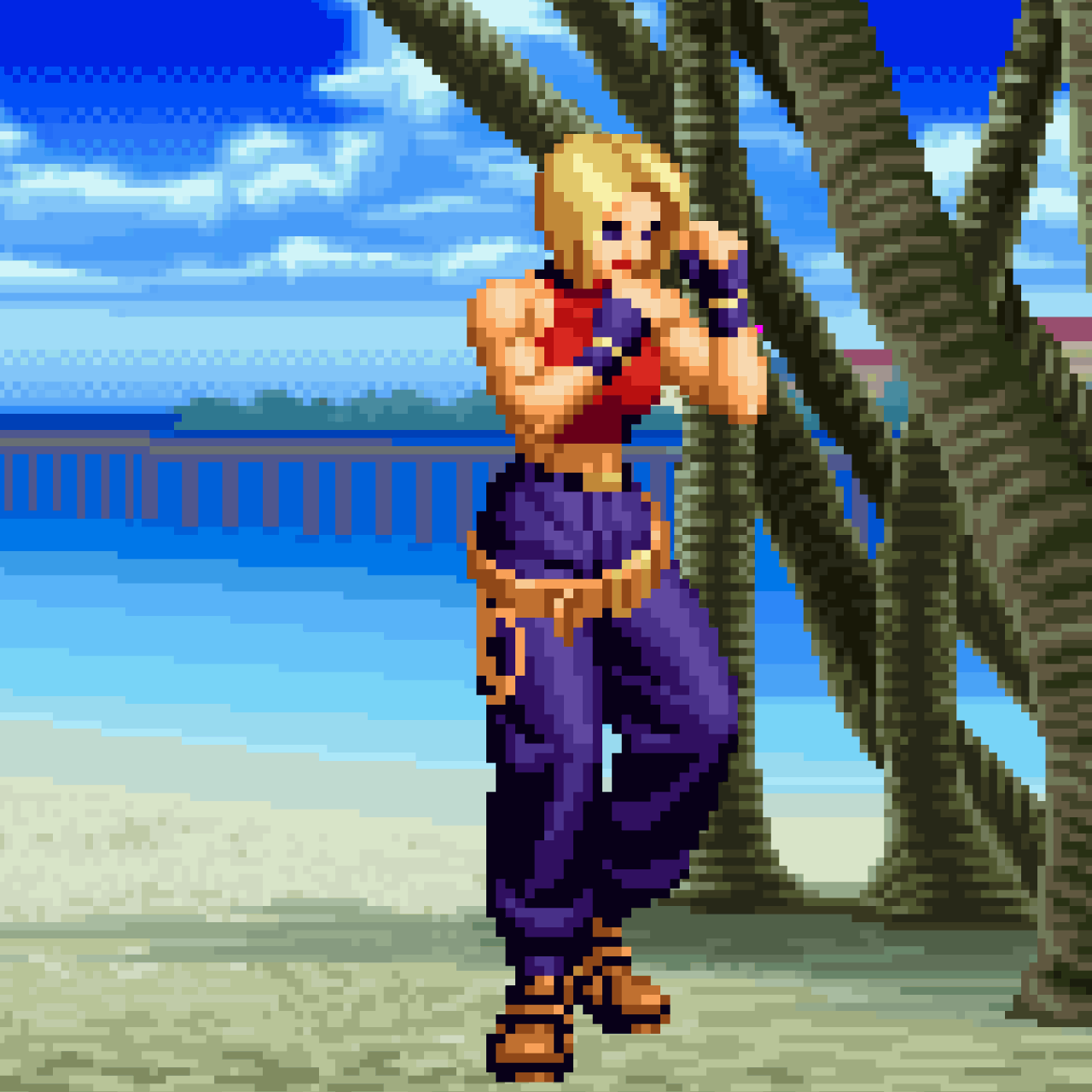 Blue Mary Wind Pixel Vixen #95