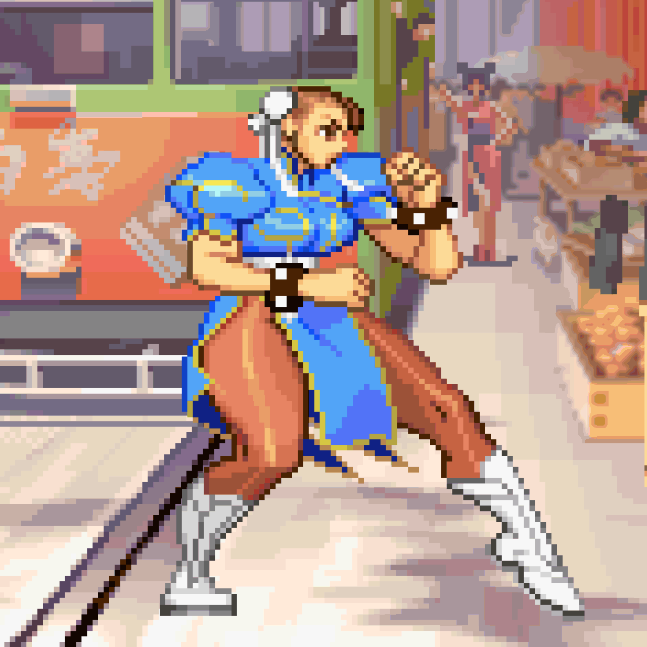 Chun Li Spinning Bird - Pixel Vixen #101