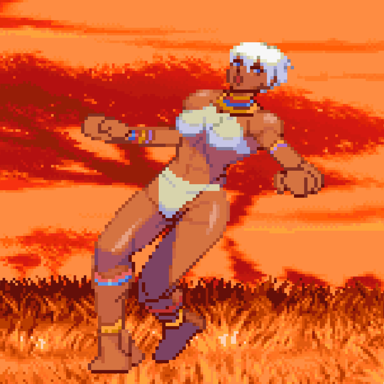 Elena Spin Kick - Pixel Vixen #81