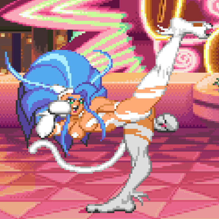 Felicia Leg Kick - Pixel Vixen #91