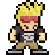 Glitch Boy Holograph Sticker #1