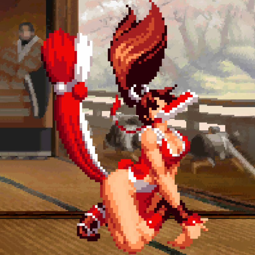Mai Shiranui Burns Andy