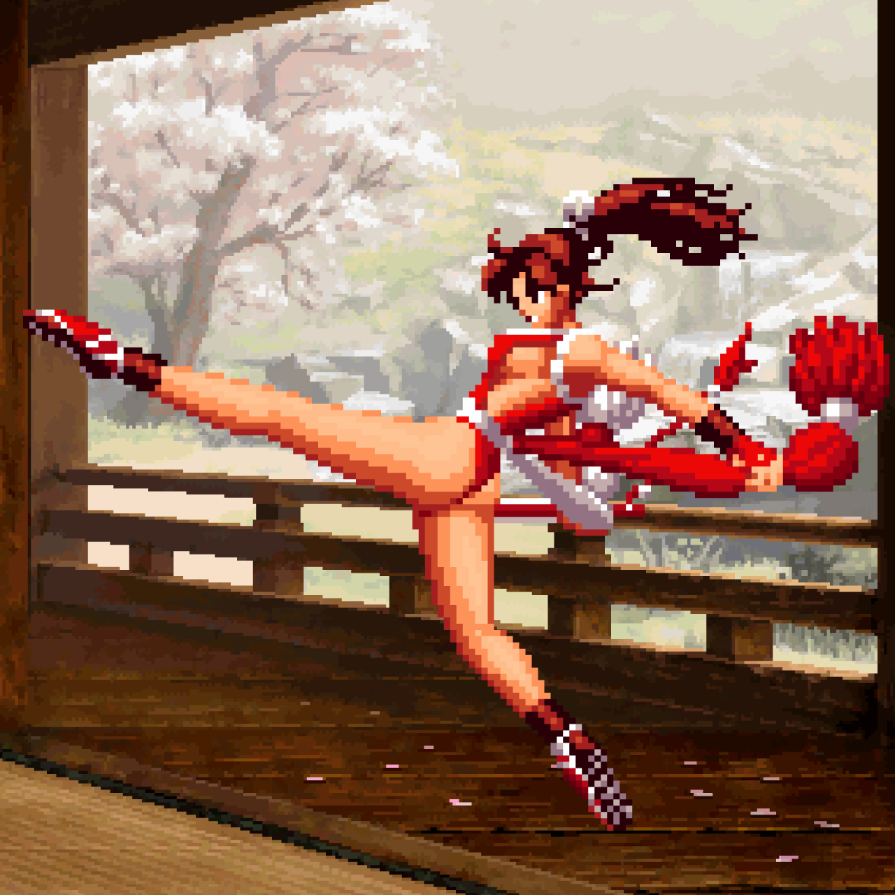 Mai Shiranui Burns Andy
