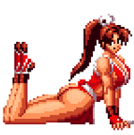 Load image into Gallery viewer, Ma Holographic Pixel Vixen Sticker
