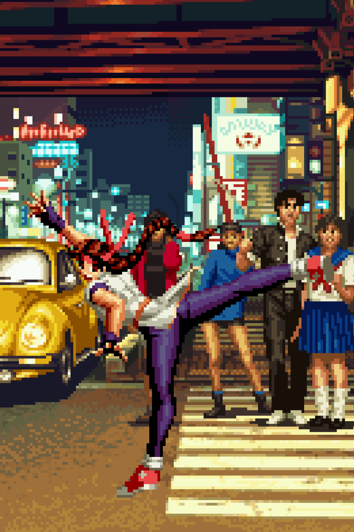 Yuri Spin Kick - Pixel Vixen #97