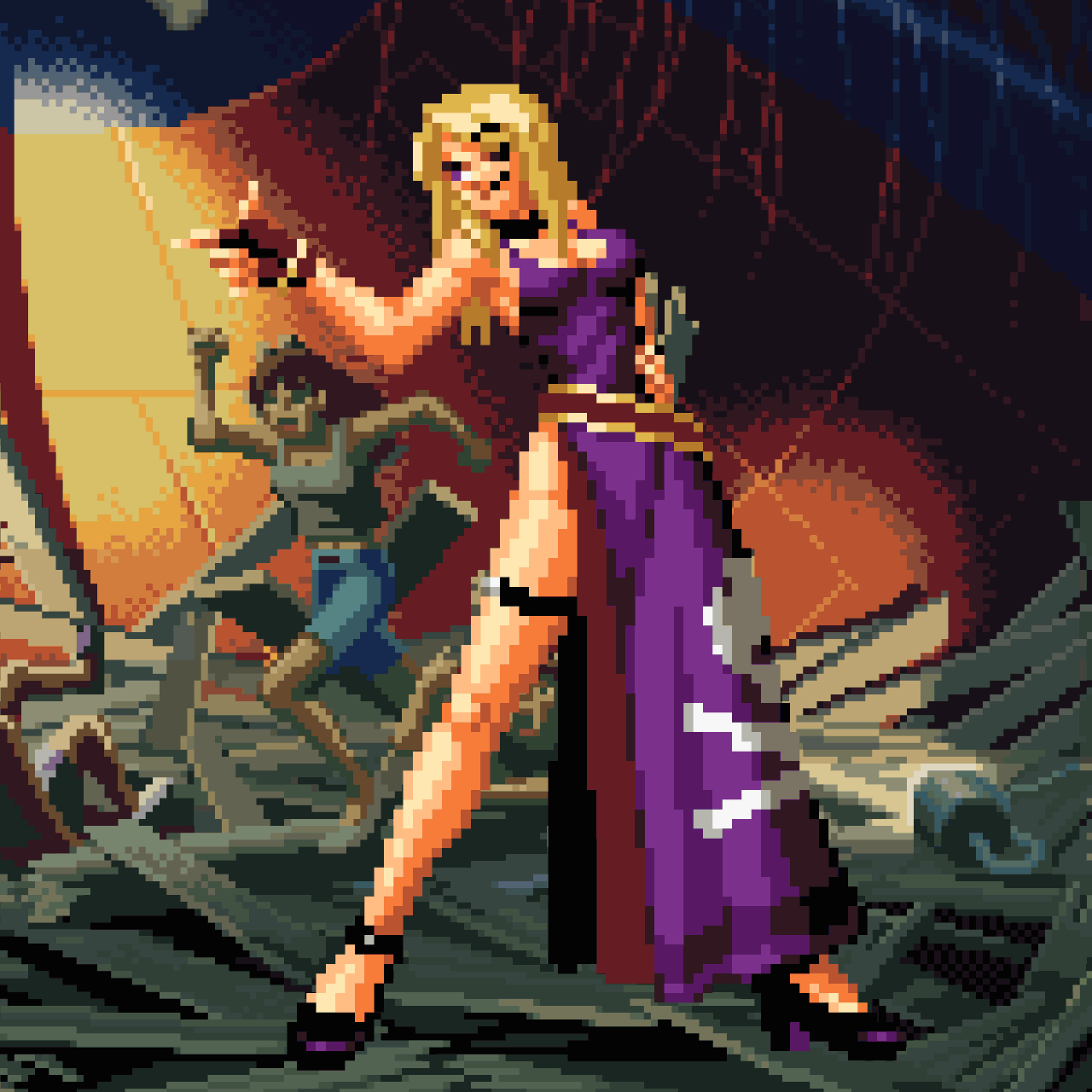 B.Jenet Torpedo Kick - Pixel Vixen #72
