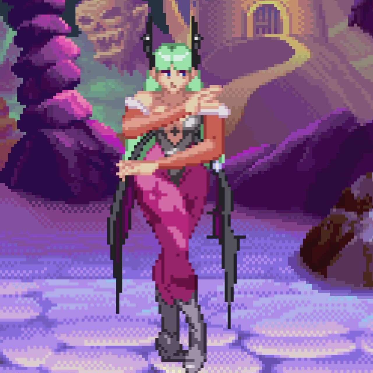 Morrigan Transforms - Pixel Vixen #66